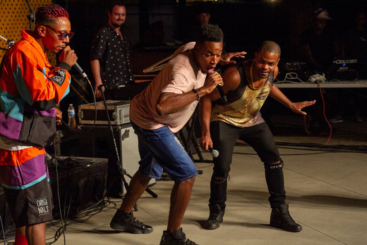 KingBach's tweet photo. @RuJohnnation took over the LA County Fair and it was EPIC! Hosted a LIT freestyle session with Allen and Ray Wimley. Thanks @wearegolden @ceemcoop @mcdonalds #Joinceem #ad https://t.co/ms7gQieSeN