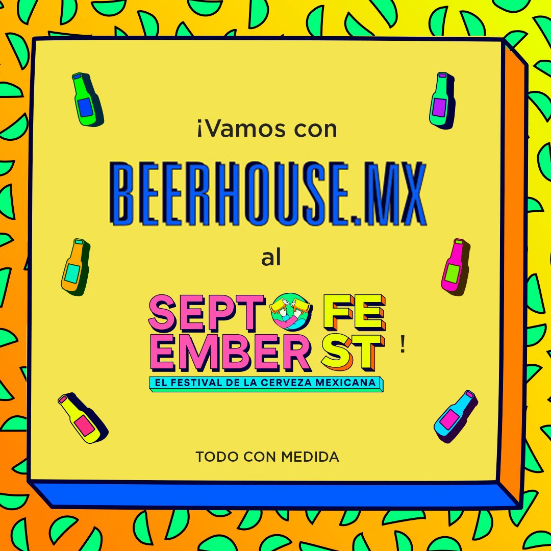 Aún puedes ir al <a href="/Septemberfestmx/">September Fest 2019</a> 

Para participar:
1⃣ Da RT a este tweet
2⃣ Haz la mayor cantidad de comentarios mencionando  <a href="/BeerhouseMex/">Beerhouse.mx</a> + foto de alguna compra que hayas hecho en el último año.