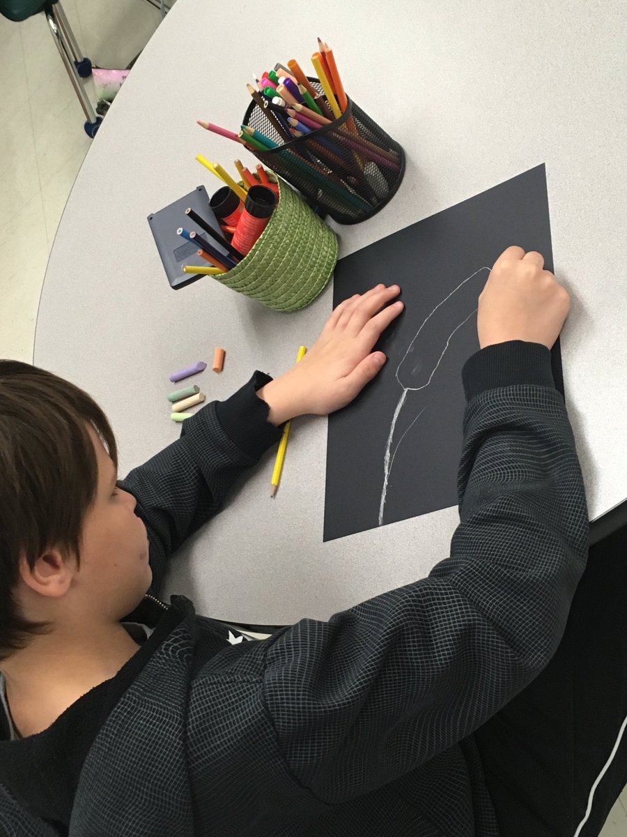LTogether2020's tweet photo. Wetland art in room 5. https://t.co/pgdZrM7tVu