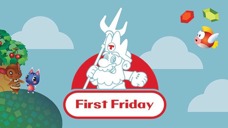 UCSDCenters's tweet photo. 🕹 FIRST FRIDAY STARTS @ 11AM! 

Come out to Price Center for free prizes and a chance to win a NINTENDO SWITCH! 🤩

Check out the event: https://t.co/28R7HXT8z5 https://t.co/3H1ef6lYNp
