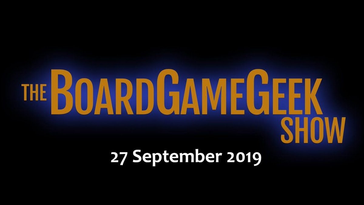 BoardGameGeek's tweet photo. Join @aldie, @BoardgameNews, @BoardGamerSteph, @heccubustwit &amp; @WatchItPlayed for The BoardGameGeek Show for 27 September 2019.  —Lincoln #BGGShow https://t.co/a2nukpctjJ https://t.co/7viVP1oxeh