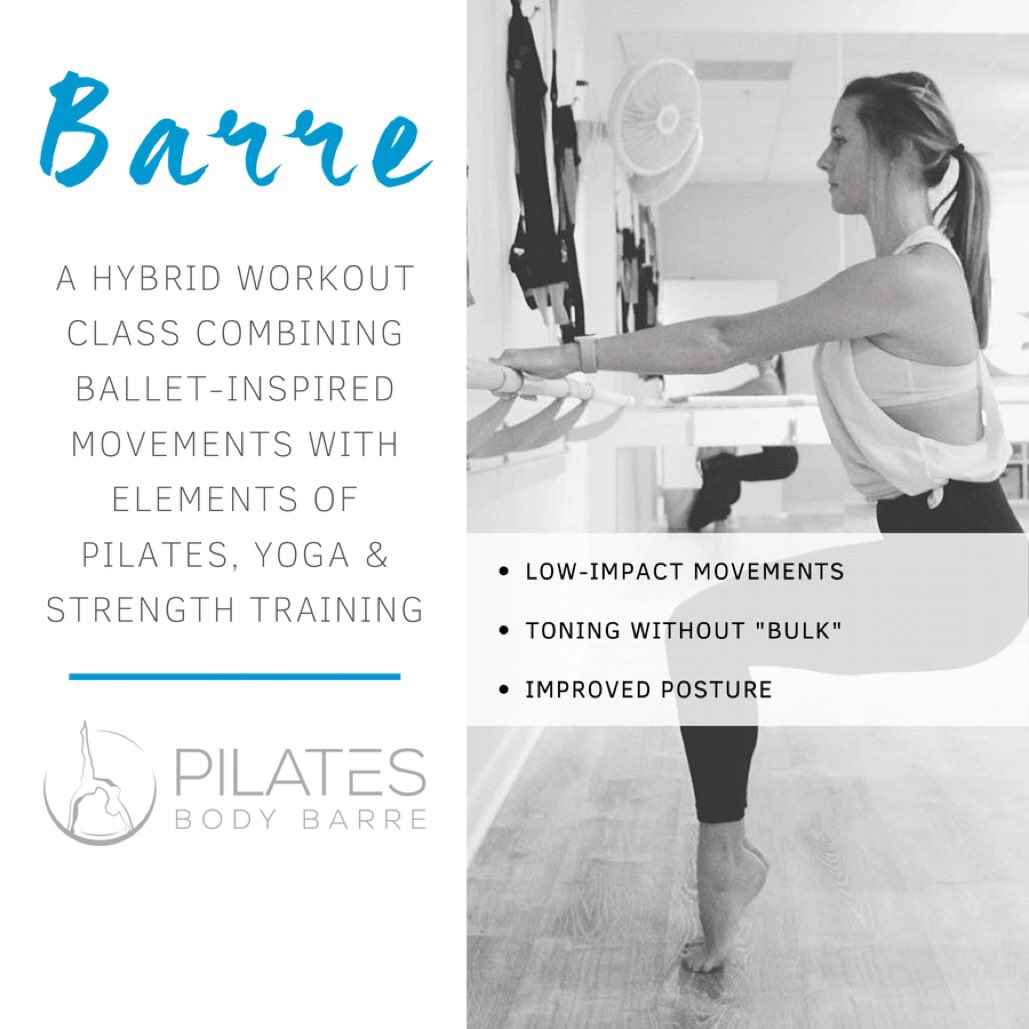 PilatesBB's tweet photo. It's in our studio name, so you know we do it right! If you've never tried a #Barre class here, it's time to level up your #PBBnky experience. Need a bigger nudge? Your first class in the fitness room is FREE! https://t.co/OJx4uEKYCi https://t.co/glPSoTRsaj