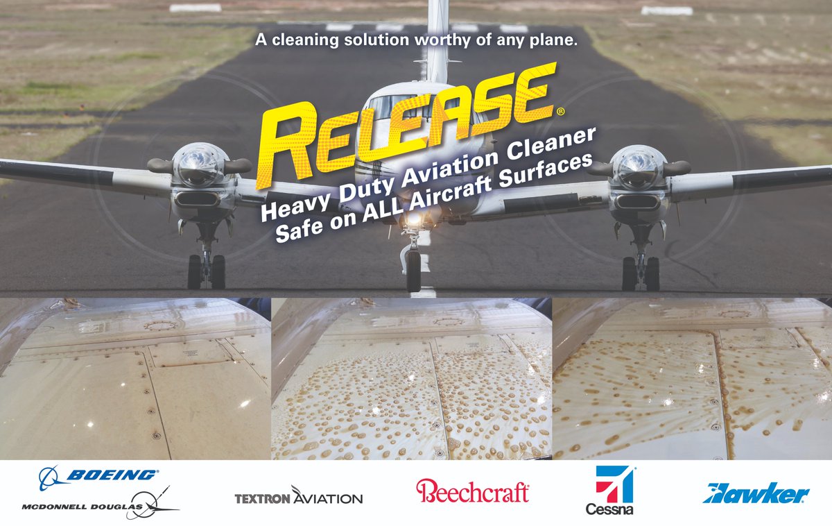 CSICommTrans's tweet image. Is your KingAir ready for the weekend?  Turbine Exhaust is no match for Release Aviation Cleaner from CSI.  Tested, certified and approved! Check your AMM, you will find us there. #kingairnation #flyingfriday #kingair #beechcraft #aviation #aviationdaily  #AvGeek #AvGeek