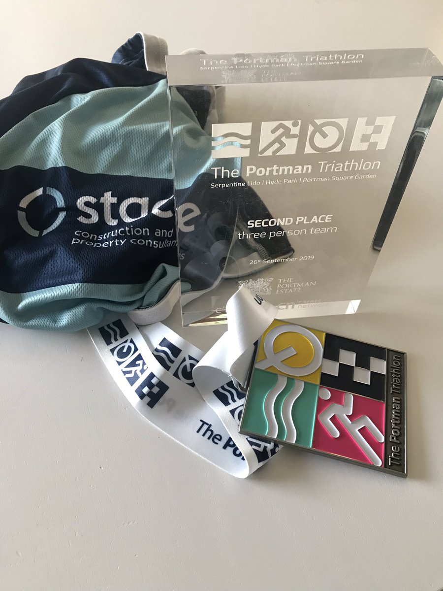 GarethSinnamon's tweet photo. #stacesaces on the podium last night after coming 2nd at @PortmanEstates Triathlon in aid of @Carersnetwork.  #teamstace #triathalon https://t.co/t0uzMTW20V