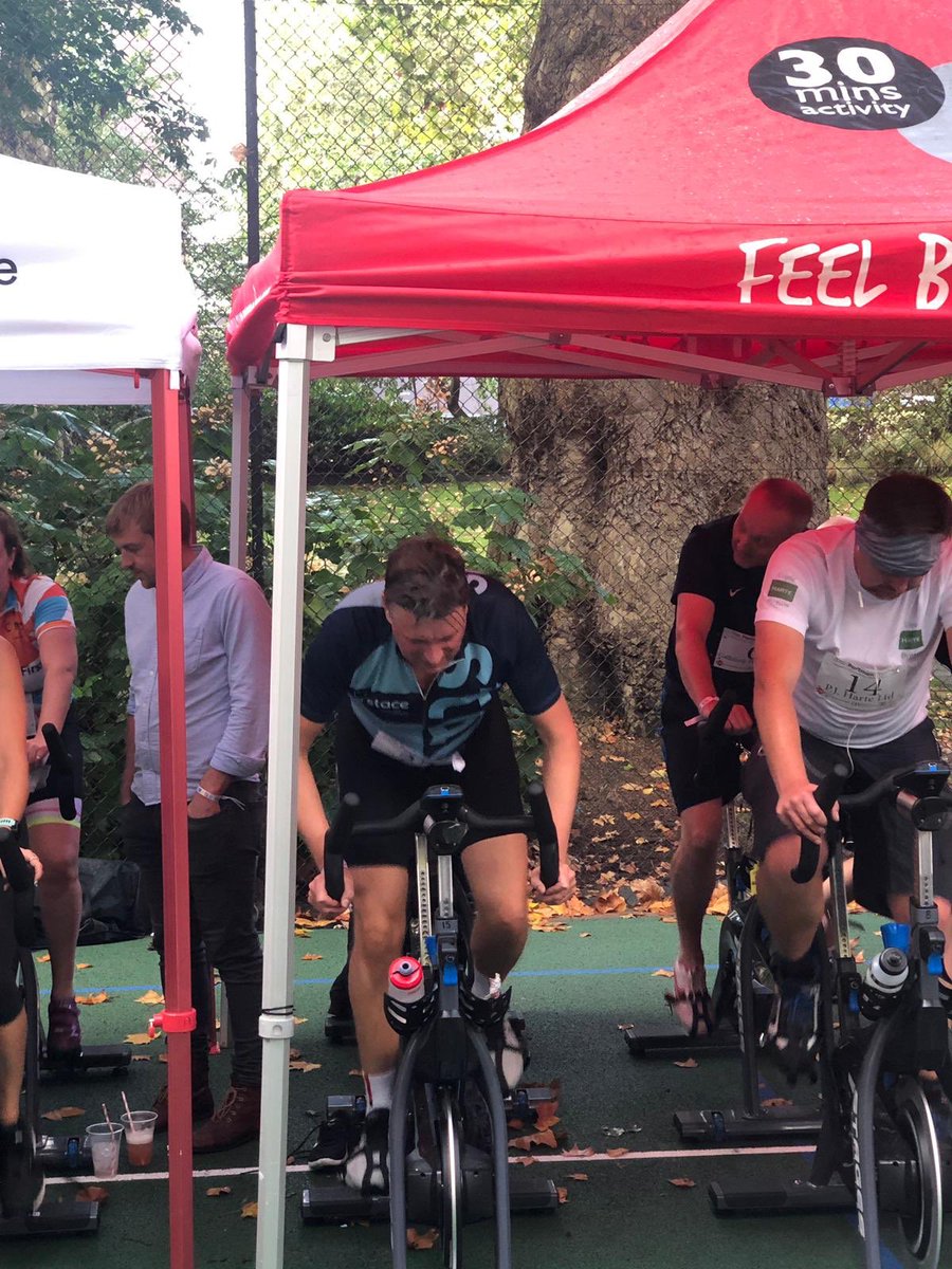 GarethSinnamon's tweet photo. #stacesaces on the podium last night after coming 2nd at @PortmanEstates Triathlon in aid of @Carersnetwork.  #teamstace #triathalon https://t.co/t0uzMTW20V