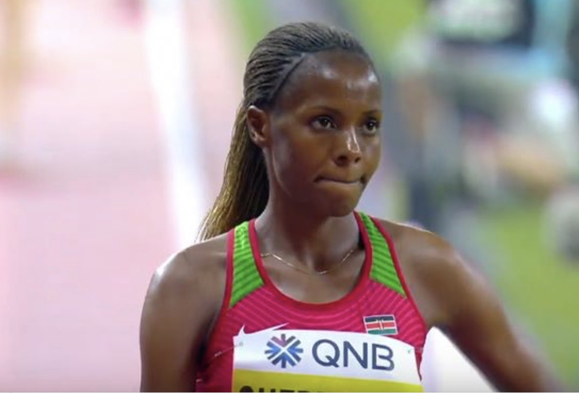 #BeatriceChepkoech has just done #Kenya Proud by winning #3000mSteeplechase Heat2 results in #WorldAthleticsChampionship #Doha2019 #Qatar #IAAFWorlds #ProudlyKenyan