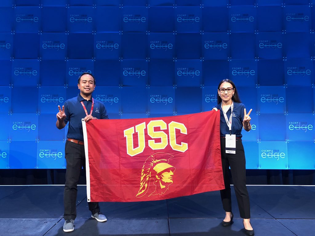 Congratulations to Odmaa and Steven for being selected to the CSCMP Future Leaders Program!

“CSCMP gave me the opportunity to make meaningful connections with and learn from top supply chain professionals in the industry.” —Odmaa

#globalsupplychain #supplychain #USCMarshall