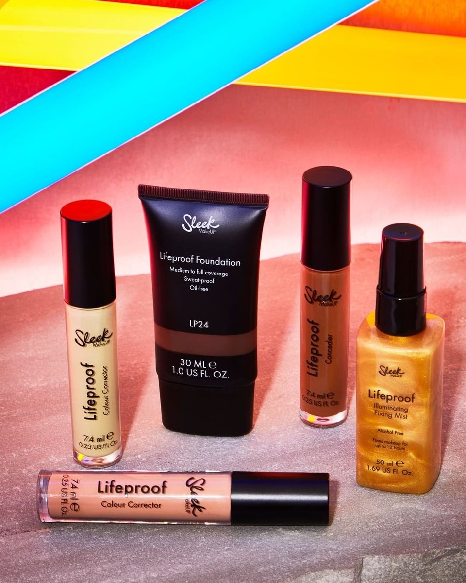Lifeproof your makeup with Sleek. Shop @sleekmakeup on HQhair - bit.ly/2ZmG8i7