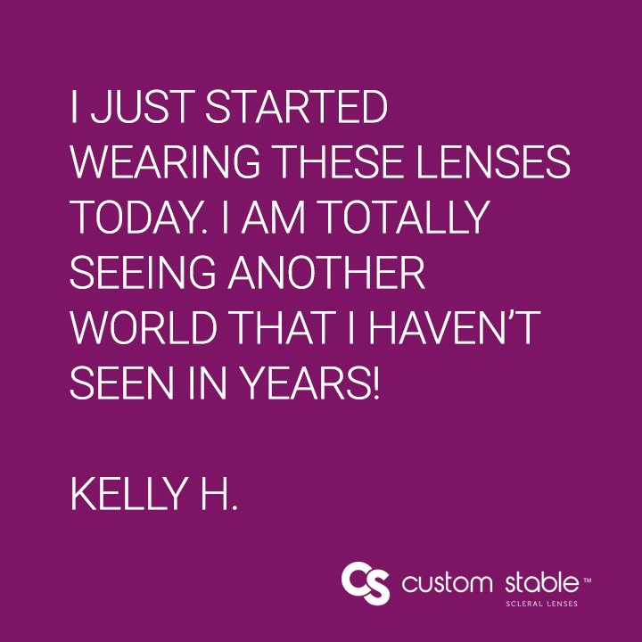 ValleyContax's tweet photo. Here's an inspiring quote from a new wearer of our amazing Custom Stable scleral contact lens. This lens really is changing lives!
#customstable #scleral #optometry https://t.co/41sfrvCNkR