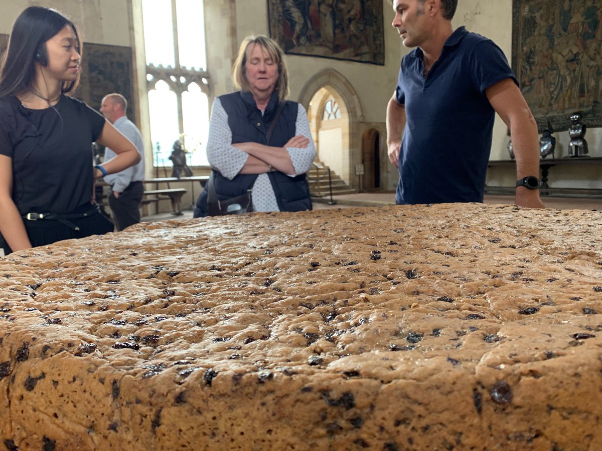 Just delivered a monster fruit cake: 60 kilos and 1 metre in diameter.  Phew! All we need now is the party.