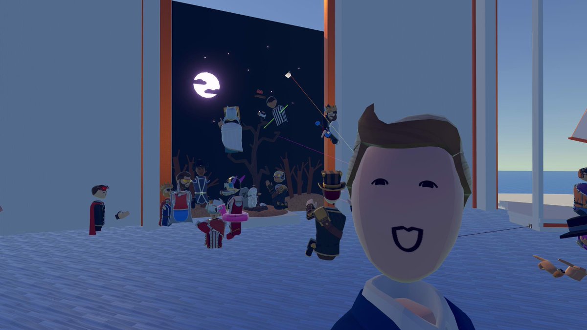 RRCreativeClub's tweet photo. If you have any questions about creative tools you can ask them at the ^MakerPenClassQ&A events that happen every Friday (https://t.co/U8oQyQCMqL) and Sunday! We can answer the most simple to the most complex of questions. #recroom #recroomvr #makerpenclass #creative #art https://t.co/eO6iXWUOnM