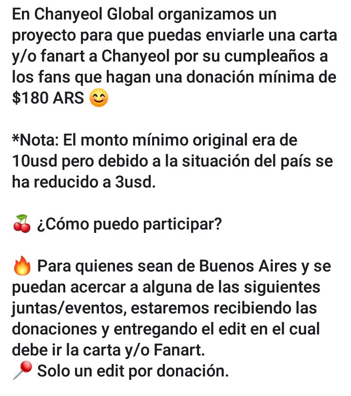 PCY_Argentina's tweet photo. 🌐| #LettersToLOEY 💌 Proyecto especial de cumpleaños | by Chanyeol Global 

💌 Demostra tu amor por Chanyeol a través de tus propias cartas y fanarts 💕

¡Esperamos su participación!

Organiza: ChanyeolGlobal
Participa: Chanyeol Argentina y EXO Argentina. https://t.co/LL9M2mUMXs