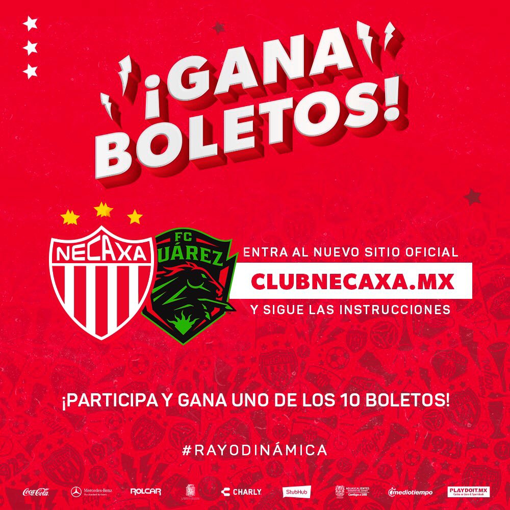 ClubNecaxa's tweet photo. ¡Va la #RayoDinámica! RT para empezar a participar y sigan las instrucciones en: https://t.co/xiKU0G1i82 😉.
#RayoASeguir ⚡️ https://t.co/QVL6oGWIIW