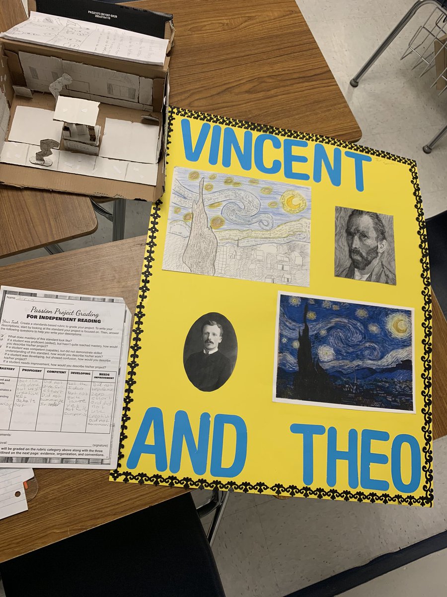 arios_HMS's tweet photo. First year doing Passion Projects and my Pre-Ap students came through with flying colors! #Cavsread @Hernando_MS @PFernandez_HMS https://t.co/HukhncEVYi