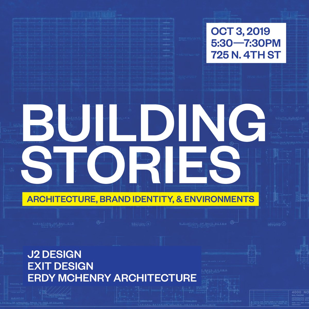 Exit Design (@exploreexit) on Twitter photo #Architecture, #Brand and #Place unite in Northern Liberties for <a href="/DesignPhilly/">DesignPhiladelphia</a> to present “Building Stories”.
Join us October 3rd for studio tours of <a href="/J2Made/">J2</a>, <a href="/exploreexit/">Exit Design</a> and exhibit by <a href="/ErdyMcHenry/">Erdy McHenry Architecture</a>
725 N. 4th st / 5:30-7:30pm
bit.ly/2lIRri7 #Architecture, #Brand and #Place unite in Northern Liberties for <a href="/DesignPhilly/">DesignPhiladelphia</a> to present “Building Stories”.
Join us October 3rd for studio tours of <a href="/J2Made/">J2</a>, <a href="/exploreexit/">Exit Design</a> and exhibit by <a href="/ErdyMcHenry/">Erdy McHenry Architecture</a>
725 N. 4th st / 5:30-7:30pm
bit.ly/2lIRri7