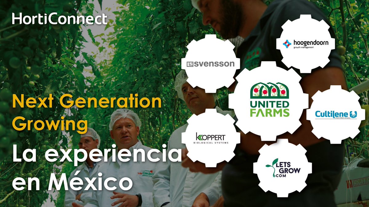 youtu.be/DE-wDgeM_s4

#Partnertogether <a href="/Horticonnectnl/">Horticonnect</a> <a href="/SvenssonLATAM/">SvenssonLatinAmerica</a> <a href="/KoppertMX/">Koppert México</a> <a href="/Cultilene/">Saint-Gobain Cultilene</a> <a href="/LetsGrowNews/">LetsGrow.com</a> #NextGenerationGrowing #plantempowerment #welovehightech