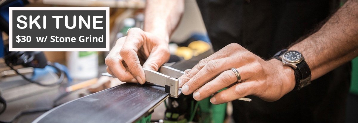 Pre-season Ski Tunes are ON SALE for $30 -- includes stone grinding!! #winteriscoming #lifthouse #skiutah #sonsofpowder