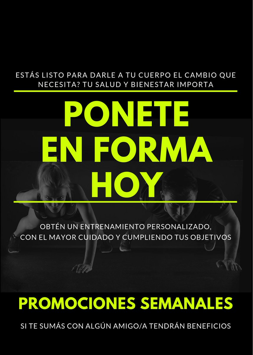 ValeFugazzotto's tweet photo. Gente estoy haciendo entrenamientos personalizados para todo aquel que se quiera prender y si pueden Rt mejor. Gracias 🥰 https://t.co/n98VOh9EEc