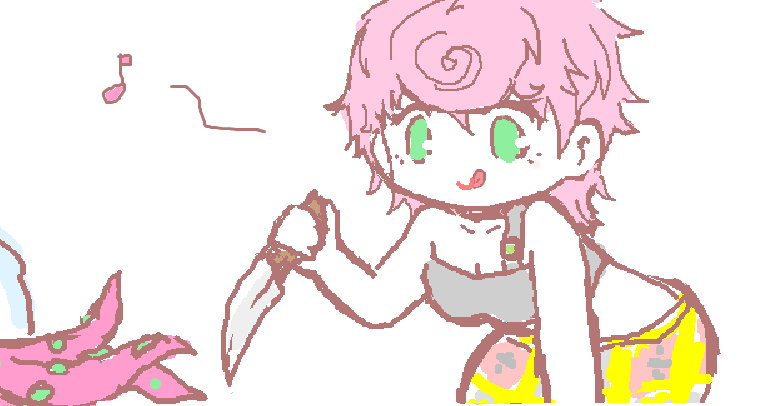 タコ頭のボス(微リョナ。一応ブチャトリ) https://t.co/qmahVdosXb