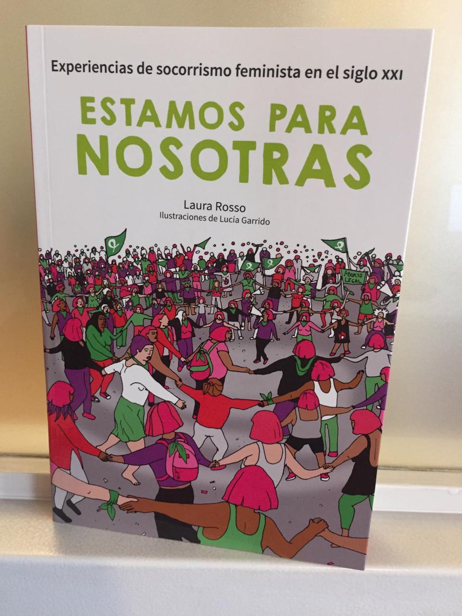 cosecharoja's tweet photo. Tenemos un nuevo #SorteoCosecha. Queremos regalarles el libro "Estamos para Nosotras. Experiencias de socorrismo feminista en el siglo XXI" de Laura Rosso (@ChirimboteEd @LaRevuelta_ok.)
🔥 Participa dando RT
⌛ Hasta el lunes 30 a las 15 hs.
🤞🏻Suerte https://t.co/mCF47fQiXF