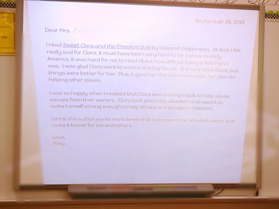 dhe176_178's tweet photo. Talking and about how to write letters #WRITINGROCKS @DHElementary https://t.co/H6VJ37aftQ