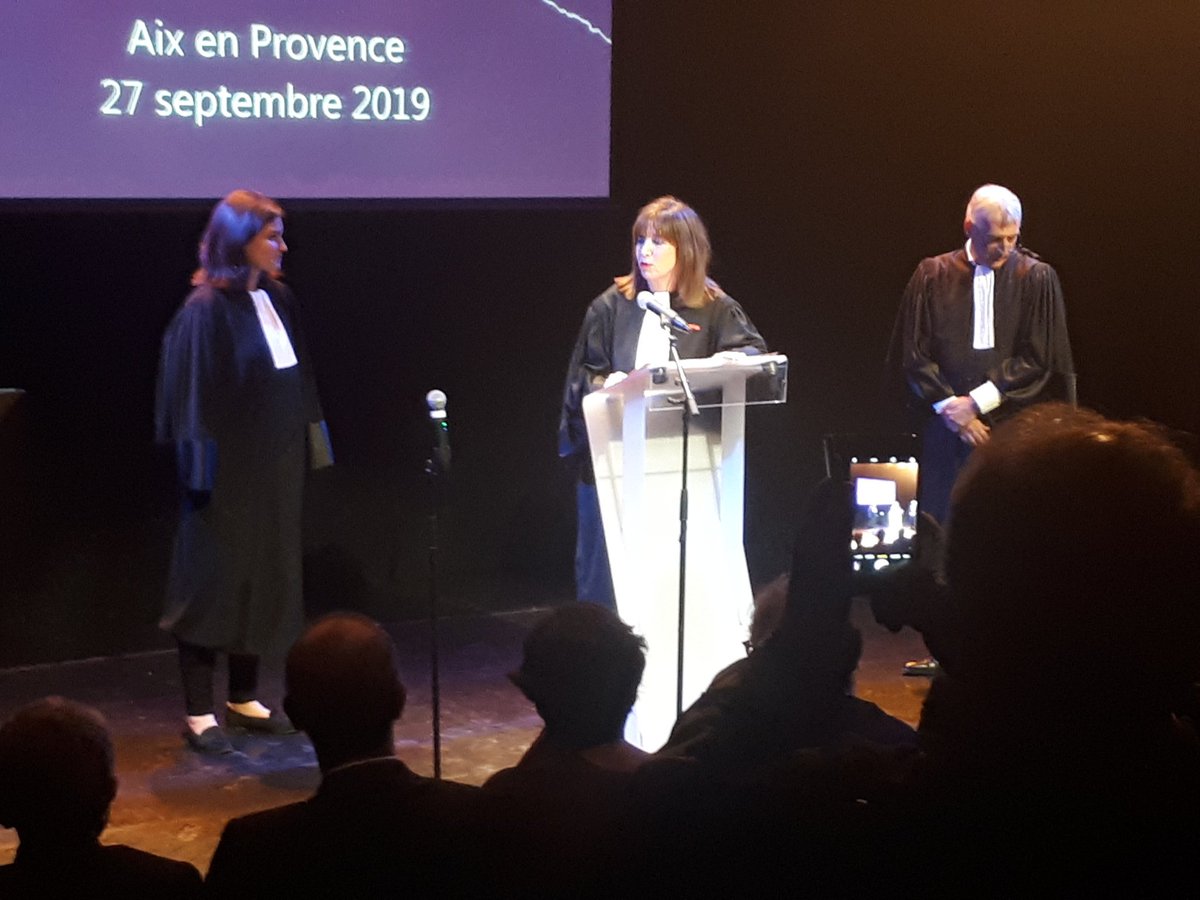 Remise du prix Jules DE SAUTERON DE SERANON à Me Laure ATIAS, avocat le plus méritant