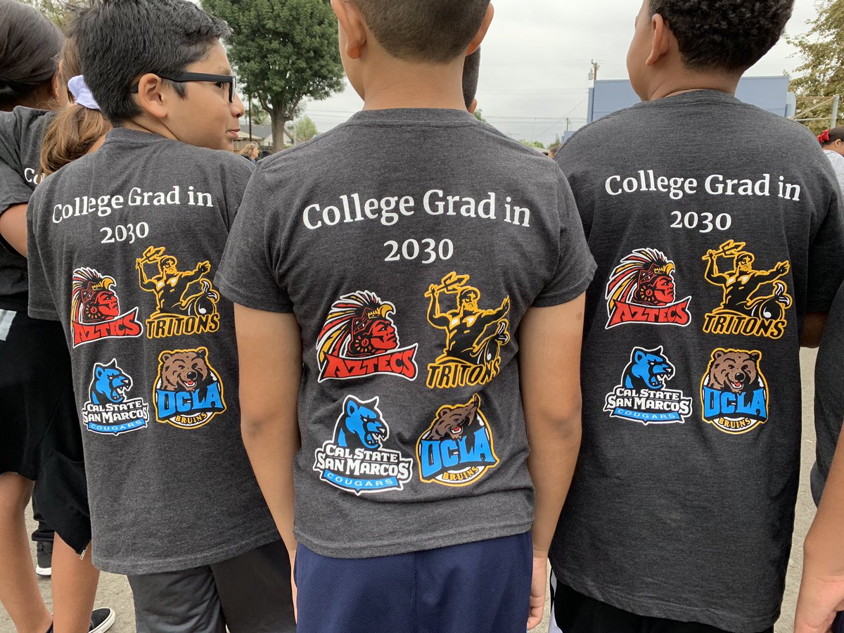 DrCarlosLHCSD's tweet photo. #LHSD- Sierra Vista No Excuses University in full display, college going culture alive! Cloudy skies won’t hinder the pride!@DrC_LaHabra @LHSchools @svpanthers_lh https://t.co/2Kie0lU48E