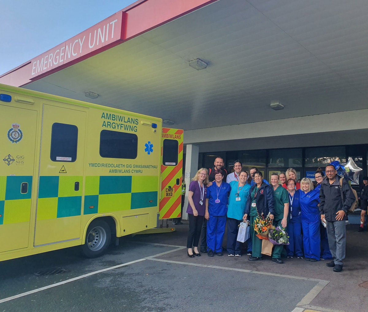 cardiff_EU's tweet photo. Today our #EMfamily said thank you &amp; good luck to the amazing Dot. 28 years of helping people with a smile on her face. We will miss her so much. https://t.co/A8qhfCFjJq