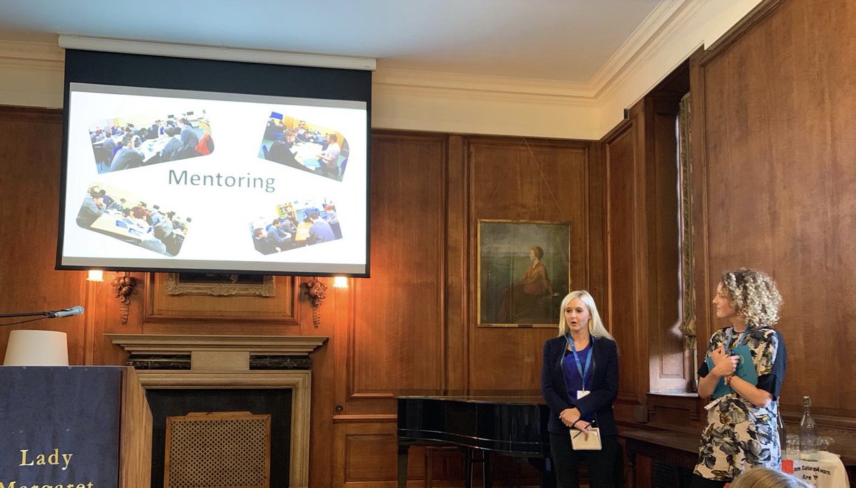 CbsCastle's tweet photo. Ms Fitzpatrick and Ms Carley representing our school in the @TrinityAccess21 Transforming  Education conference @UniofOxford #transformingeducation #teaching #inspiringgeneration https://t.co/zjcbZlr5gl