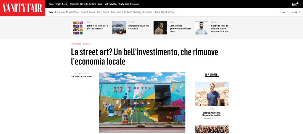 CollettivoBoca's tweet photo. La street art? Un bell’investimento, che rimuove l’economia locale https://t.co/AzlZnujXeH https://t.co/YXZNiGw8vb