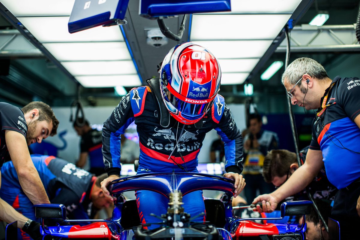 PierreGASLY's tweet photo. Been a positive friday. Good progress between FP1 &amp; FP2, ending 6th. More work tonight, we keep pushing for tomorrow.🇷🇺 https://t.co/1vJUpfW7ft