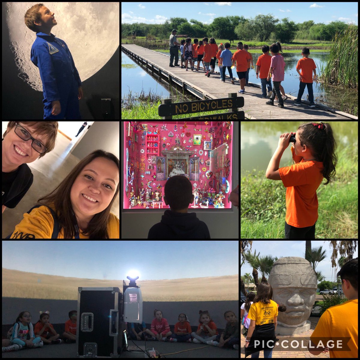JulieMarieG06's tweet photo. That’s a wrap! 4 field trips and countless memories @THE_HCISD #hcisdproud McAllen International Museum of Art and Science and Estero Llano Grande State Park in Weslaco #THEGT @JodieAllex https://t.co/N3ycZ5RrHI