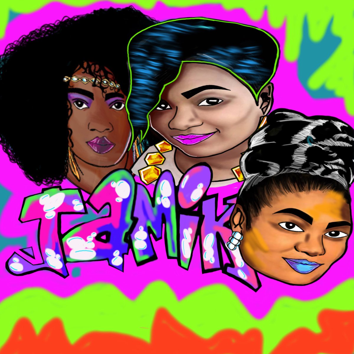BLACKSOUNDPROD's tweet photo. Tamiko Art https://t.co/4tqqm5w2Vb