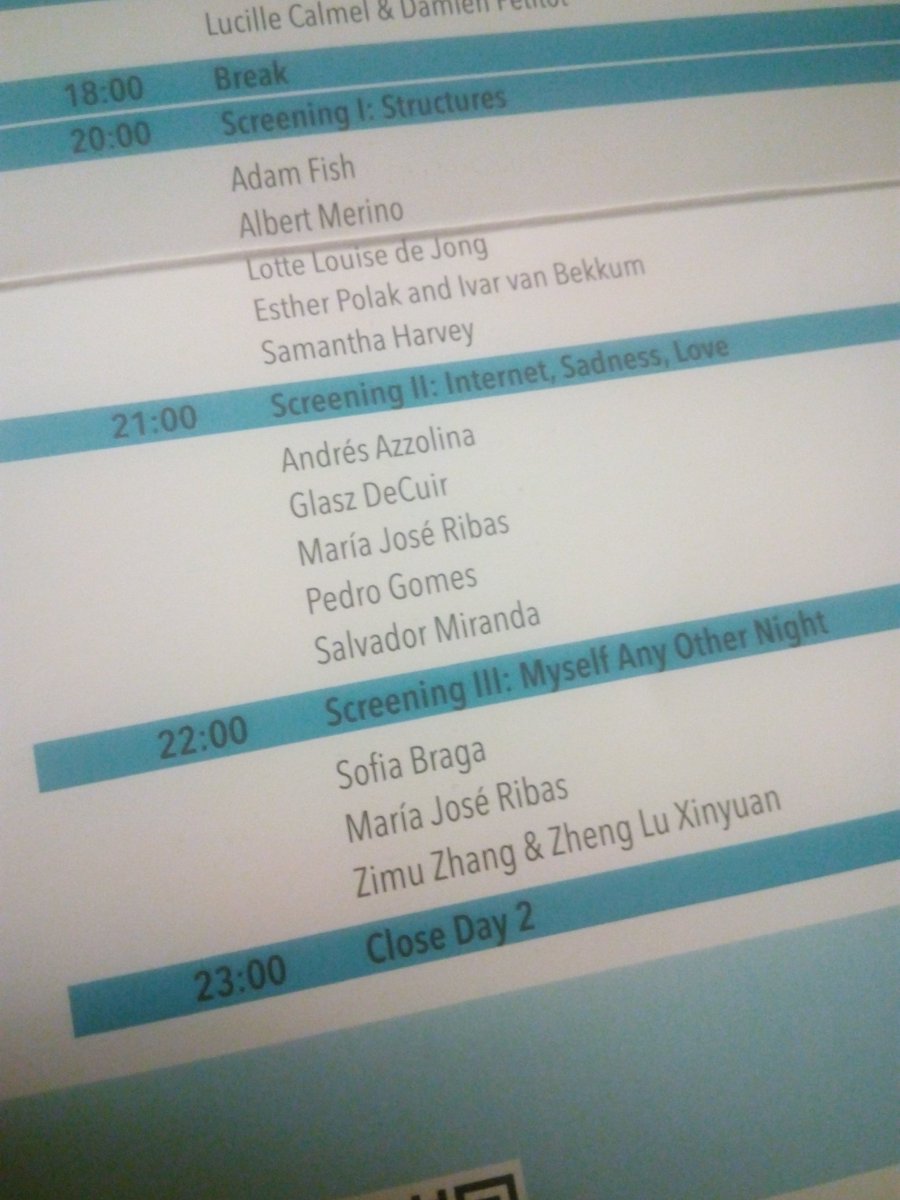 jomarijo's tweet image. Today and tomorrow I'm participating in #videovortex with 2 videos at @SpazjuKreattiv