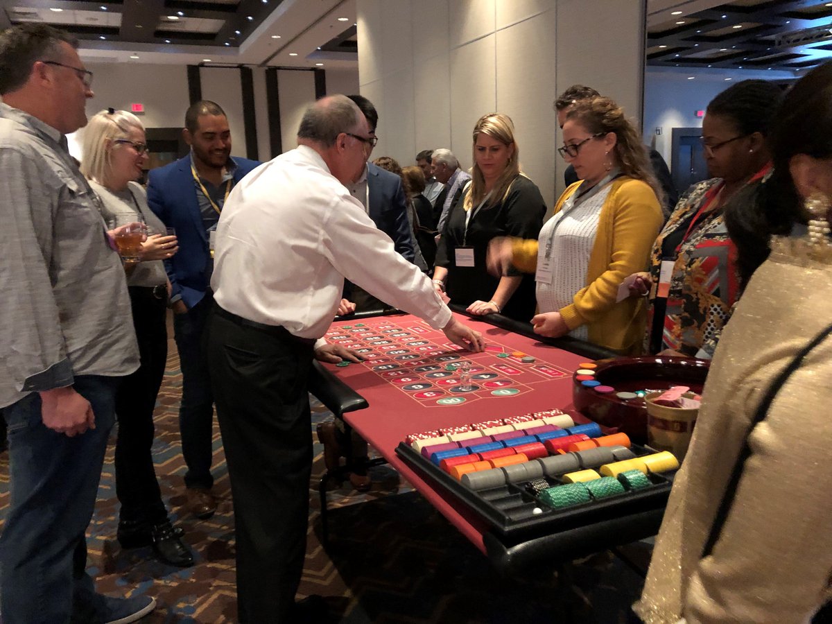 TLOMACanada's tweet photo. So much fun at #TLOMAConference Casino night last night! A big thank you goes out to People Corporation for sponsoring the event. https://t.co/U9gE2YbDoV