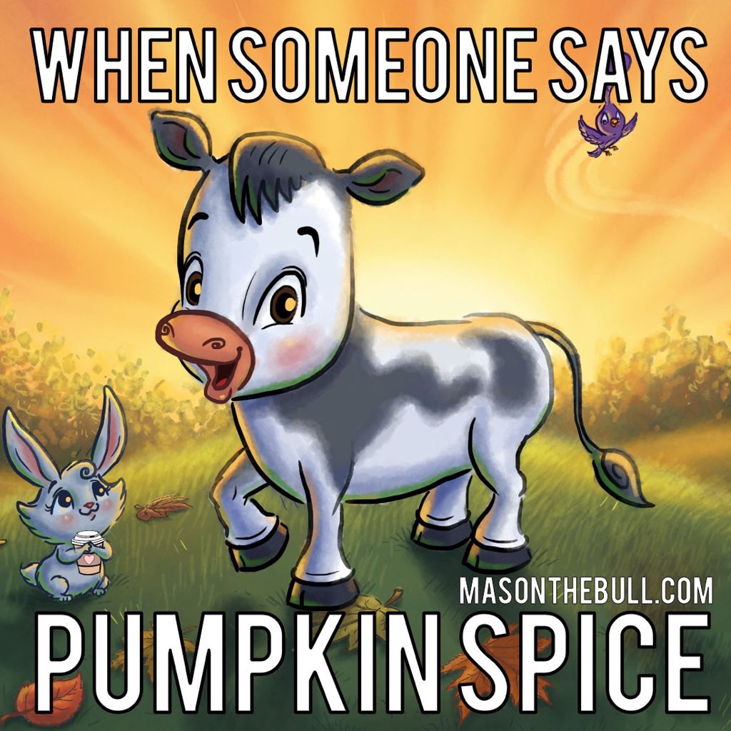 masonthebullbo1's tweet photo. Somebunny told me PSL season is here... https://t.co/TiNp7xGRYF
