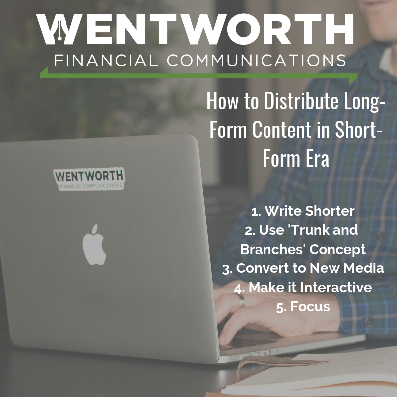 ScottWentworth's tweet photo. It's difficult to masterfully distribute long-form thought leadership in today's short-attention span, bite-sized environment.

The 'Trunk and Branches' approach is one way to overcome this challenge. 

https://t.co/90kNjhyI77 https://t.co/DuprzlvDVW