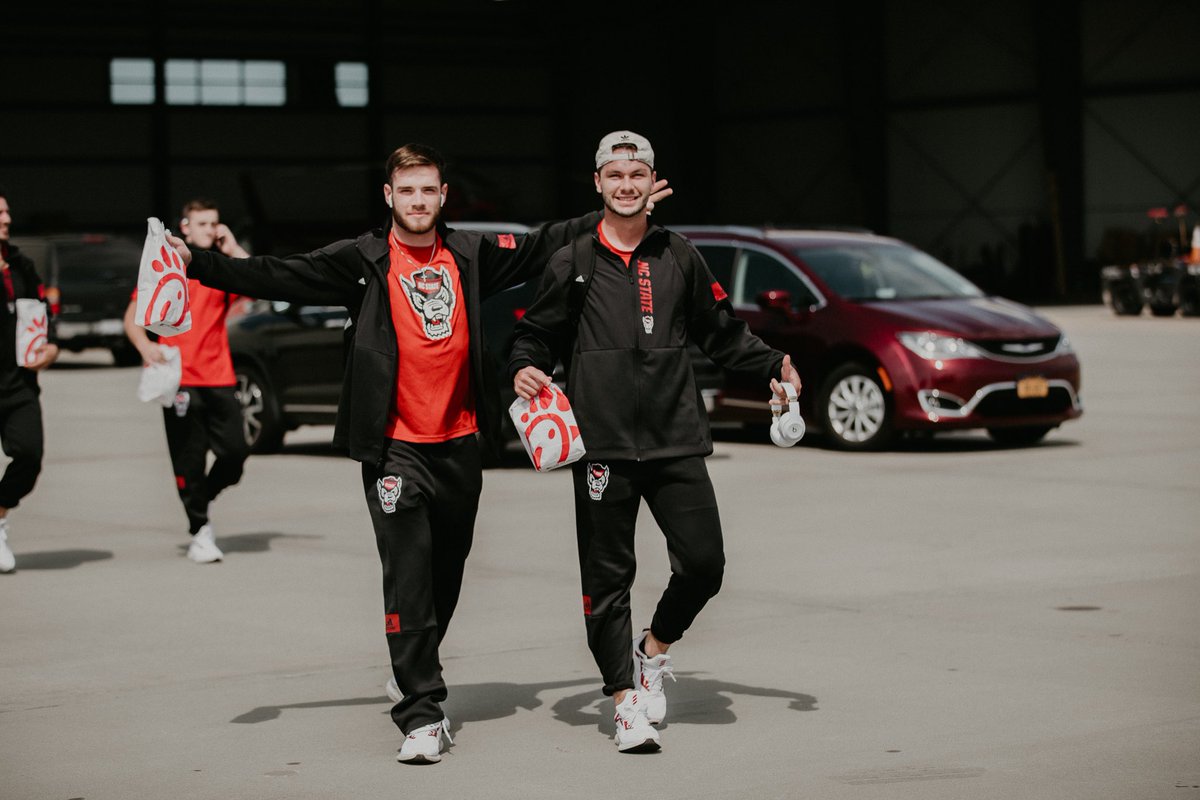 PackFootball's tweet photo. #HTT is Florida bound!
#NCSUvsFSU | #1Pack1Goal https://t.co/a7bRi5cHJe