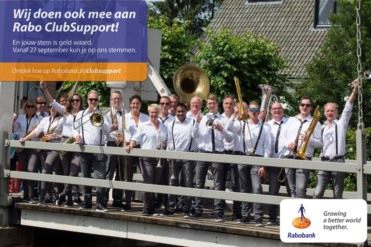 Het maakt niet uit welke taal je spreekt, muziek verbindt! Jaarlijks spelen wij belangeloos voor een goed doel! Steun onze toffe vereniging! Samen met Rabobank ijsseldelta op weg 10 jaar WBDU!  #Stemmen #RaboClubSupport #wbdu #Samenvierenwedewinst #RabobankIJsseldelta #Kampen