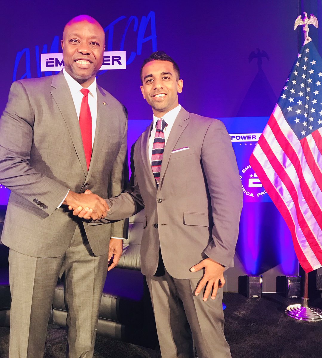 adisathi's tweet photo. .@Project2Empower Honorary Chairman @SenatorTimScott inspired so many diverse and dynamic leaders over the last few days at the Empower America Project Leaders Conference! S/o to @d3casp3r, @jimmy_p_kemp, & @OriginalMijo for putting on a successful event! #Project2Empower https://t.co/me1A5UYkWa