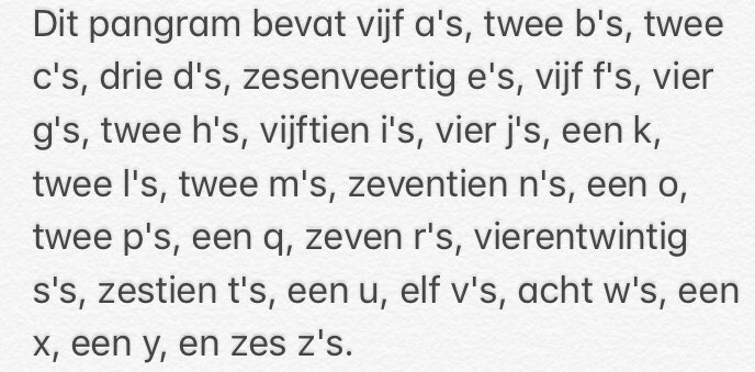 Robin Houston In Revenge Kousbroek Followed His Correction With A Dutch Pangram Of Perfect Elegance With No Extraneous Words At All And Challenged Sallows To Translate It Into English T Co Vjv03kbuob