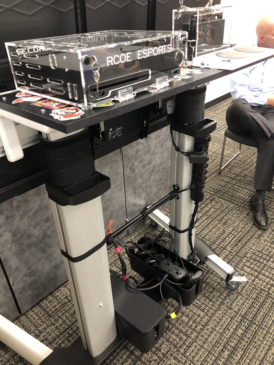 #rcoeesports meeting discussing the creation of the Riverside County esports league