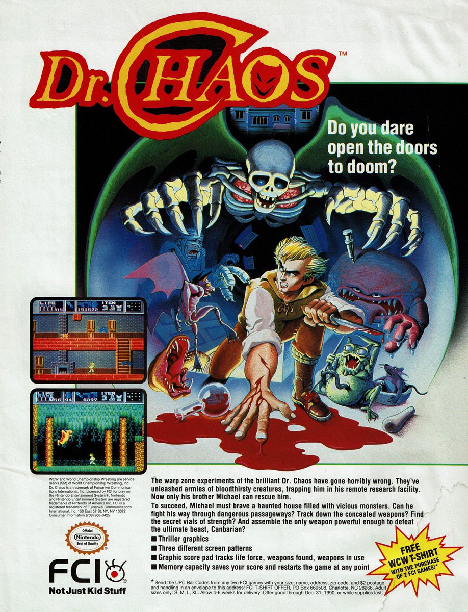dr chaos nes