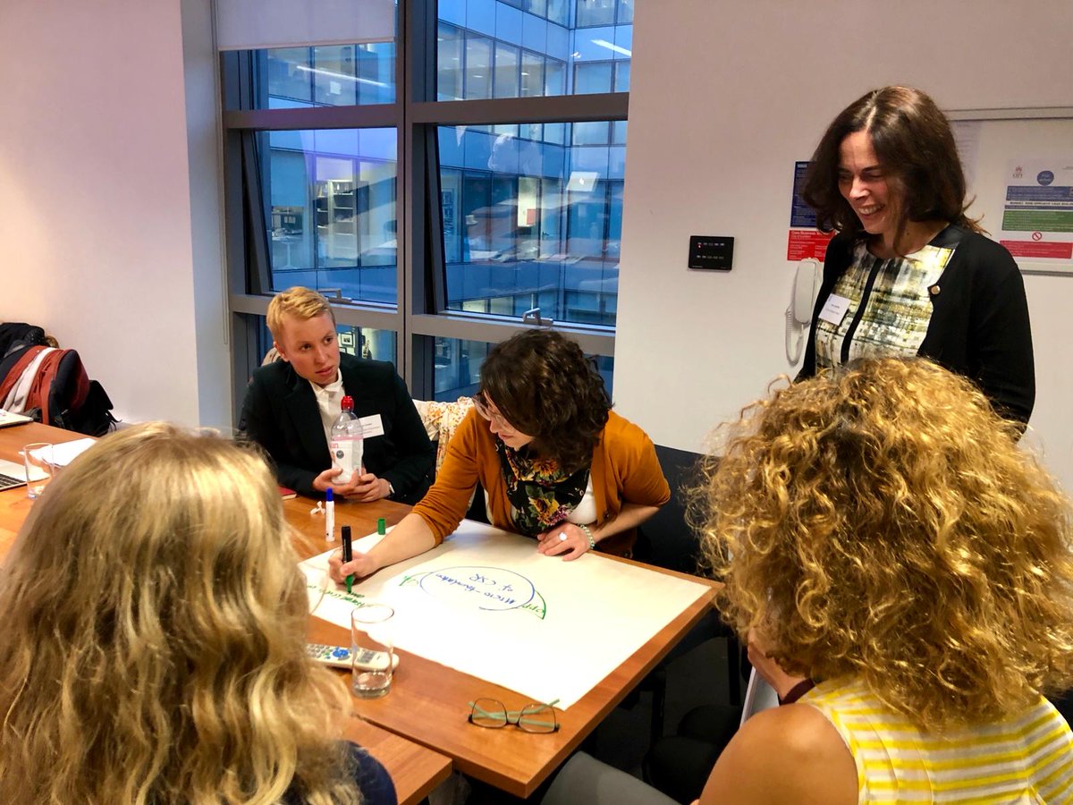 ETHOSResCentre's tweet photo. Finishing on an open poster session on Challenges & opportunities in bridging sociological and psychological perspectives on ##microCSR. Thanks all for coming, presenting, discussing and following on Twitter🤓 #cassmicrocsr. Huge BRAVO to the organizers @mosonyi H. Shin & JP Gond https://t.co/pt9tjMfERR