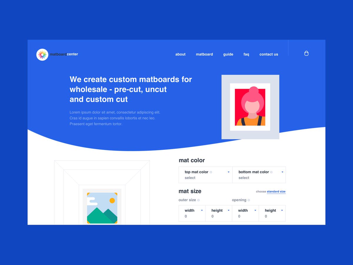 wanted4nothing's tweet photo. Wanted for Nothing helped MBC to enhance the online shopping experience through rebranding and custom matboard builder application.

#webdesign #Webdesigner #WebApp https://t.co/Tqj1U1GSqA
