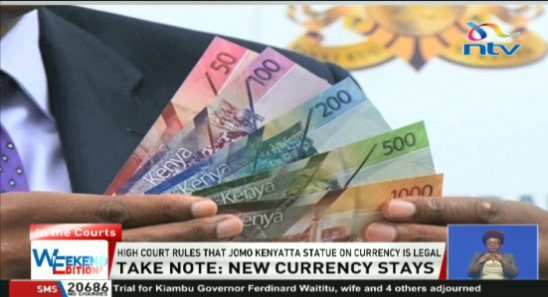 ntvkenya's tweet photo. The High Court has ruled that the use of the KICC image with the statue of the founding president Jomo Kenyatta on the new currency notes is legal. #NTVWeekendEdition @NyabolaEdmond https://t.co/eCqnmQlxPz