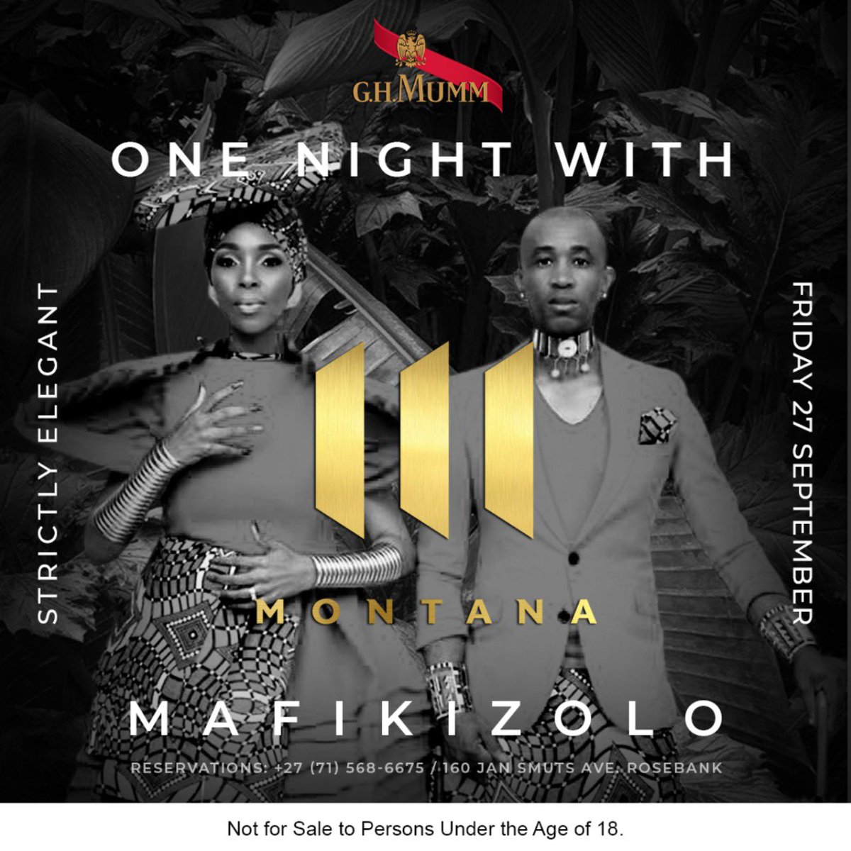 philsner_ddi's tweet photo. Let’s have one night tonight with @MafikizoloSA 🔥🔥🔥

@montanatheclub brings you the legendary duo that has been around the globe, you don’t wanna miss out💃🏽

🚪 Opens 22:30

#BeMontana #LiveForever https://t.co/OEuHO8BwN8