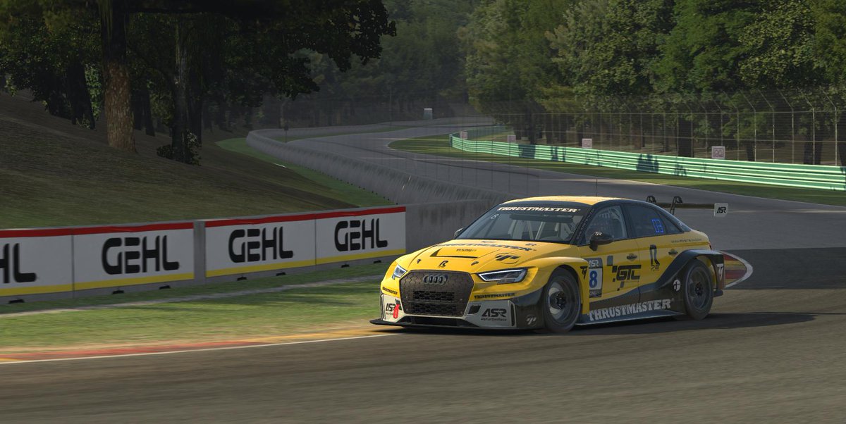 R70Team's tweet photo. iRacing /// ¡Ya tenemos nuestra pintura lista para el nuevo Audi RS3 TCR!

Como siempre gracias a nuestro jefe y diseñador @R70Putule por el gran trabajo realizado. https://t.co/wvJr4D06cr