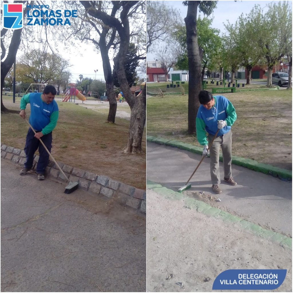 Delecentenario's tweet photo. Tareas Realizadas el Día Viernes 27 de de Septiembre  en la Delegación Centenario Municipal de Villa Centenario.
#LomasEnMovimiento #SecretariaDescentralizada @MunicipioLdeZ @minsaurralde @gastonlassalle  @ChavezMGraciela https://t.co/f0rFTvOea4