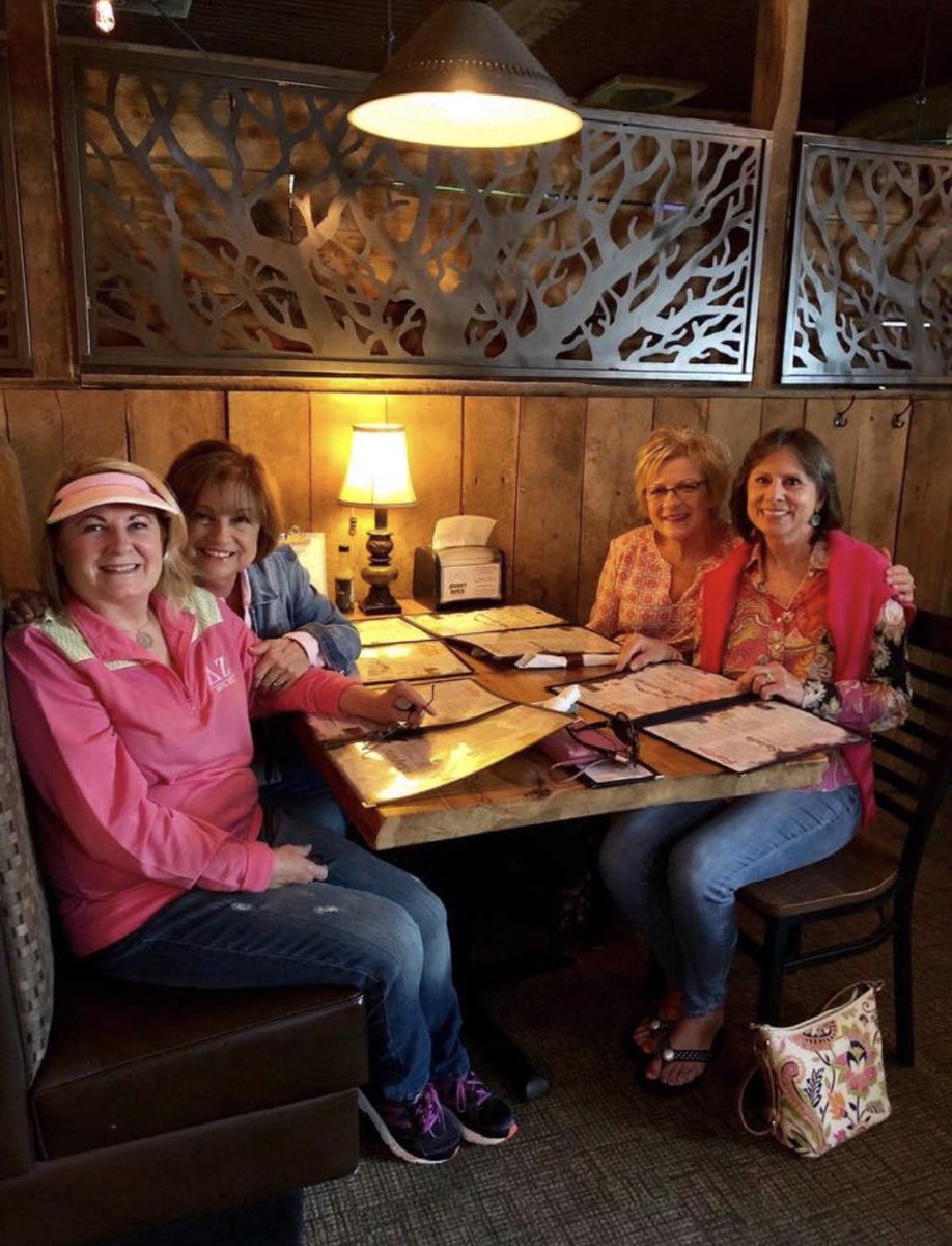 Being a Delta Zeta is being a part of a sisterhood that lasts a lifetime! Our amazing founding sisters met up this weekend in Blowing Rock and showed us just how sacred our sisterhood is!💗